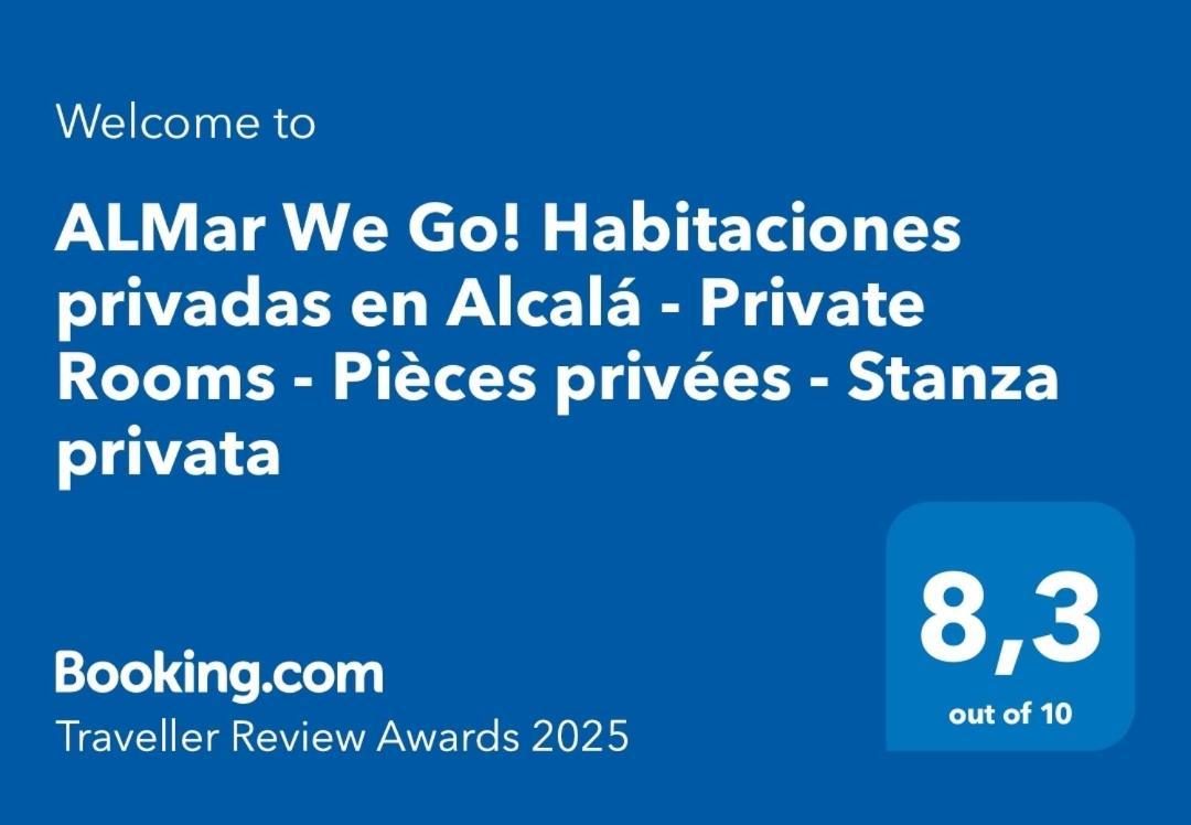 Almar We Go! Habitaciones Privadas En Alcala - Private Rooms - Pieces Privees - In Shared Apartment Exterior foto